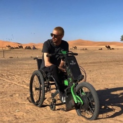Batec electric 2  - przystawka do wózka inwalidzkiego