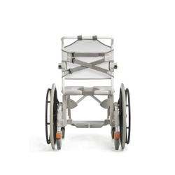 Etac Swift Mobile 2 wózek toaletowo-prysznicowy z kołami 24" do 160 kg z regulacją wysokości siedziska