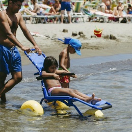 Wózek inwalidzki spacerowy plażowy NEATECH Jobbette