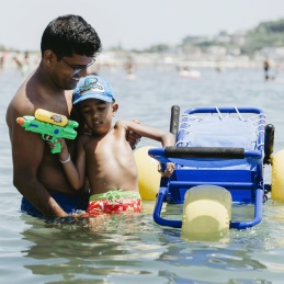 Wózek inwalidzki spacerowy plażowy NEATECH Jobbette