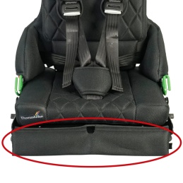 Fotelik samochodowy rehabilitacyjny Thomashilfen Hercules Prime R129