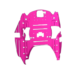 Oparcie profilowane JAY Fit 2U hot pink