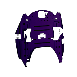 Oparcie profilowane JAY Fit 2U deep purple