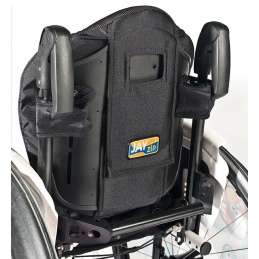 Oparcie profilowane JAY Zip na wózku od tyłu