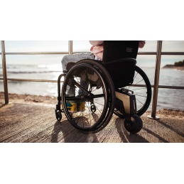 Napęd elektryczny do wózka Alber Smoov One na wózku