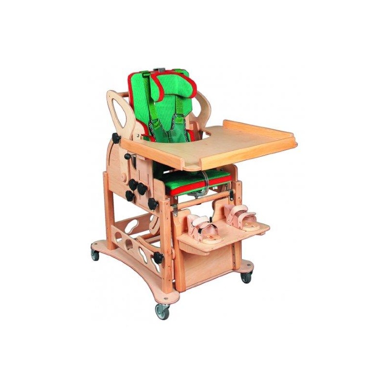 Fotelik pionizujący z blatem