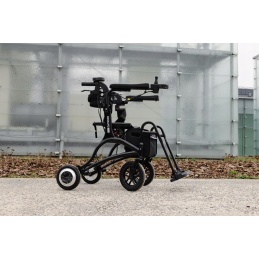 Multifunkcyjny Wózek chodzik balkonik inwalidzki elektryczny Medilife SEMI