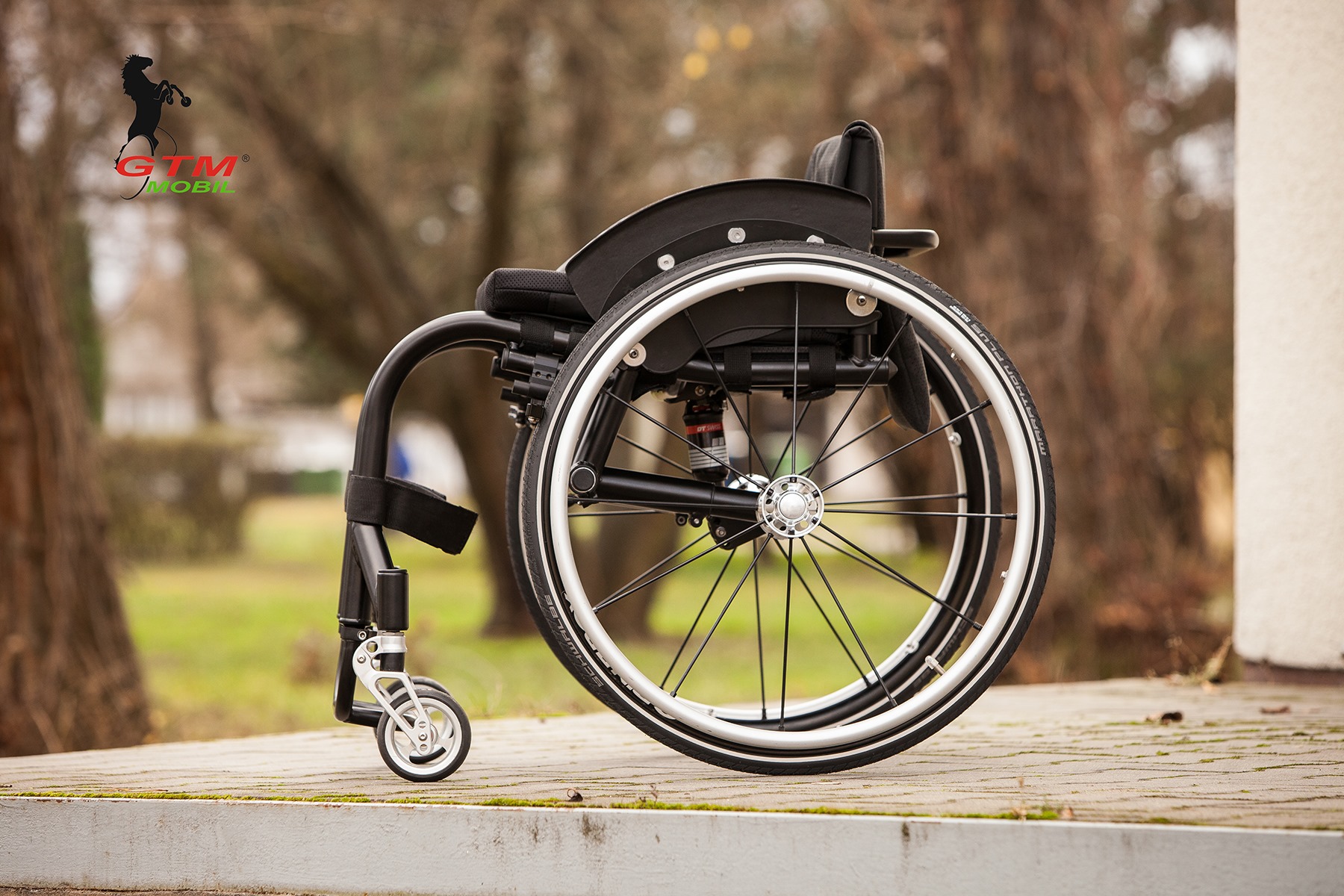 Aktywny wózek inwalidzki GTM SHOCK ABSORBER